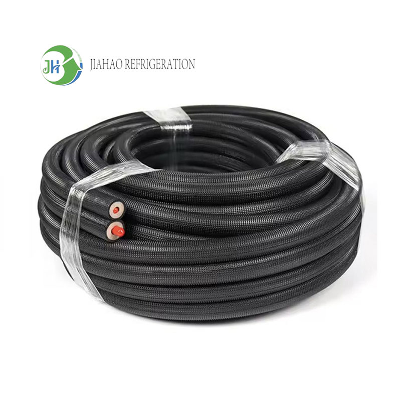 HVAC Black PE Insulated Copper Pipe Mini Split Line Set